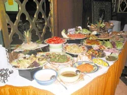 Features of the Swedish buffet