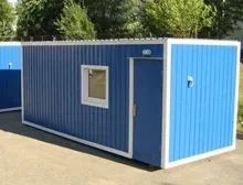 Modern site cabins – comfort and coziness for builders