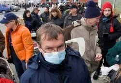 Свиной грипп поражает голову